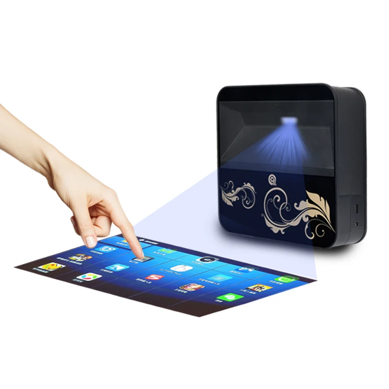 

100'' HD Screen Display Large Touch Home Theater Projectors Android WiFi Bluetooth Mobile Projectors Portable Beamer