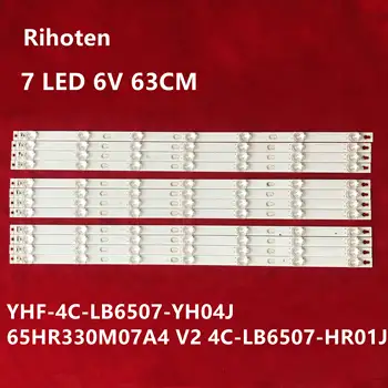 

1lot=12pcs for TCL D65A620U led 4C-LB6507-HR01J 65HR330M07A4 screen LVU650AU0T