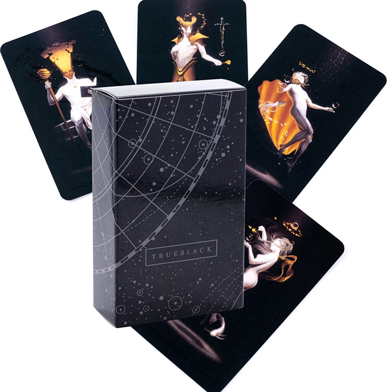 Baraja De Tarot En Inglés – 78 Cartas De 10.3x6 Cm, Juego De Adivinación Y Mesa, Papel Recubierto, Para Familia Y Principiantes