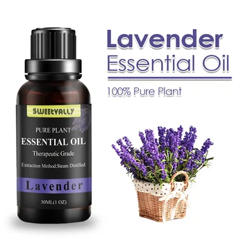 

30ML Lavender Essential Oil Fragrance Oil Help Soothing Mood Natural Essential Oils For Aromatherapy Diffusers Humidifier