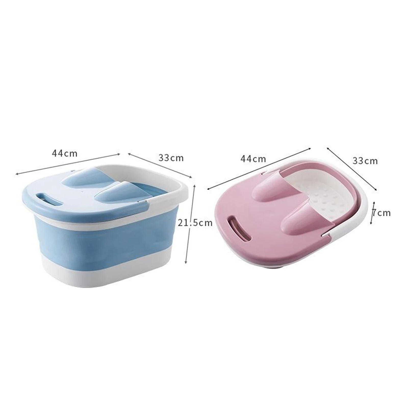 Foldable Foot Bath Basin Foot Soak Tub for Soaking for Callus Remover & Foot Care Plastic Wash Basin Gift