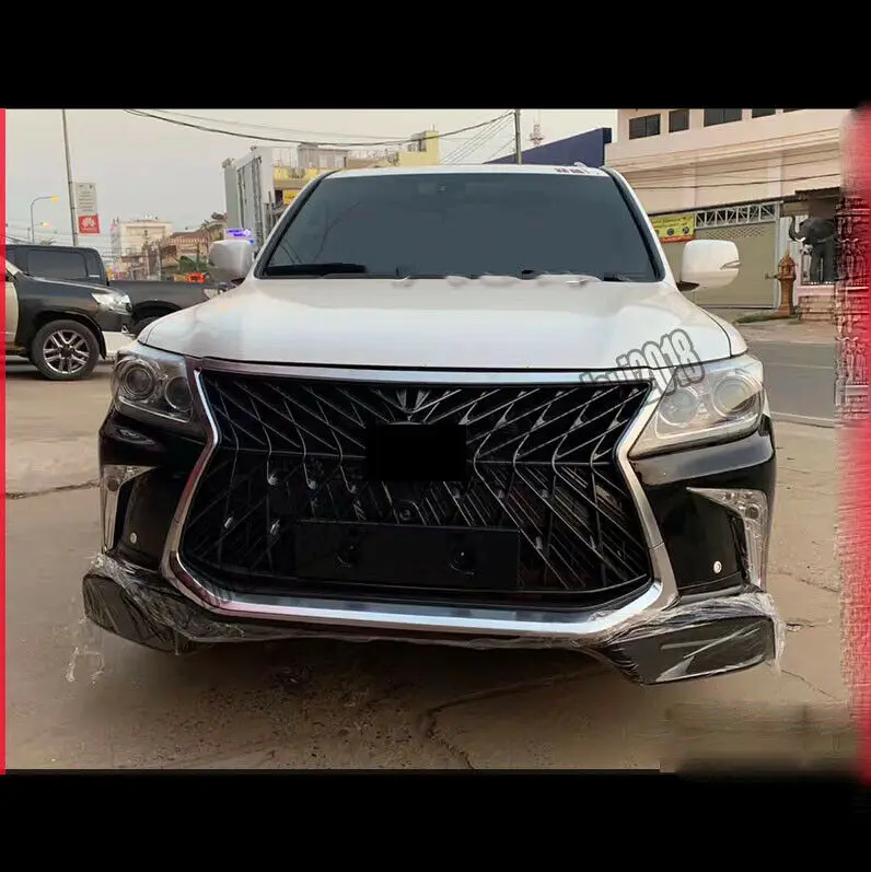 Для Lexus LX 570 2012- праймер передний бампер Гриль конверсионный комплект