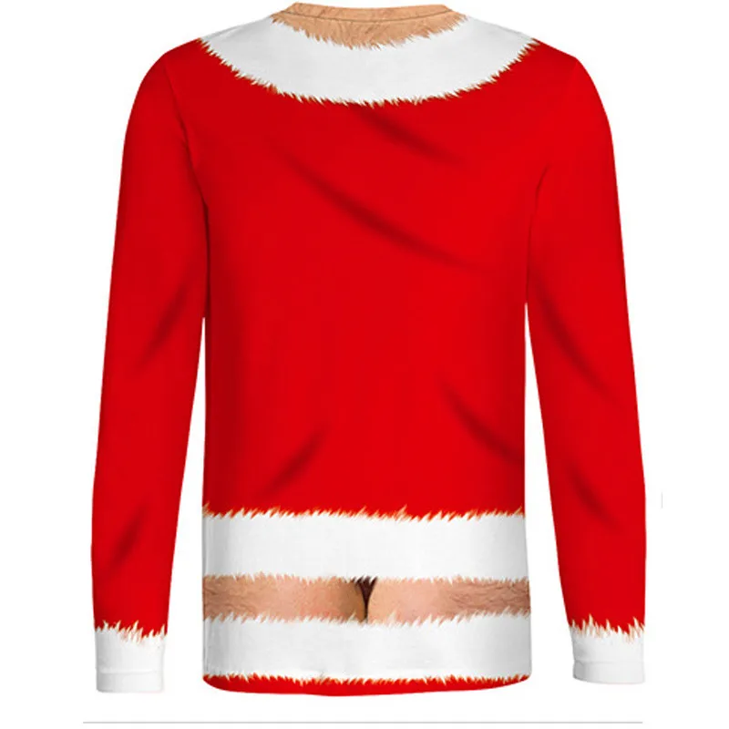 Новинка, Уродливый Рождественский свитер унисекс для мужчин и женщин, пуловер для отдыха, свитера, джемперы, топы, новинка, одежда на осень и зиму