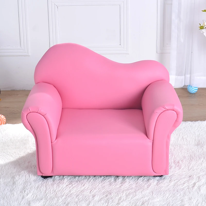 Диван для маленьких детей на одного человека, милый розовый диван для принцессы, детский диван для детского сада, детская комната, мультяшное кресло для учебы, сумка для зерен Zitzak