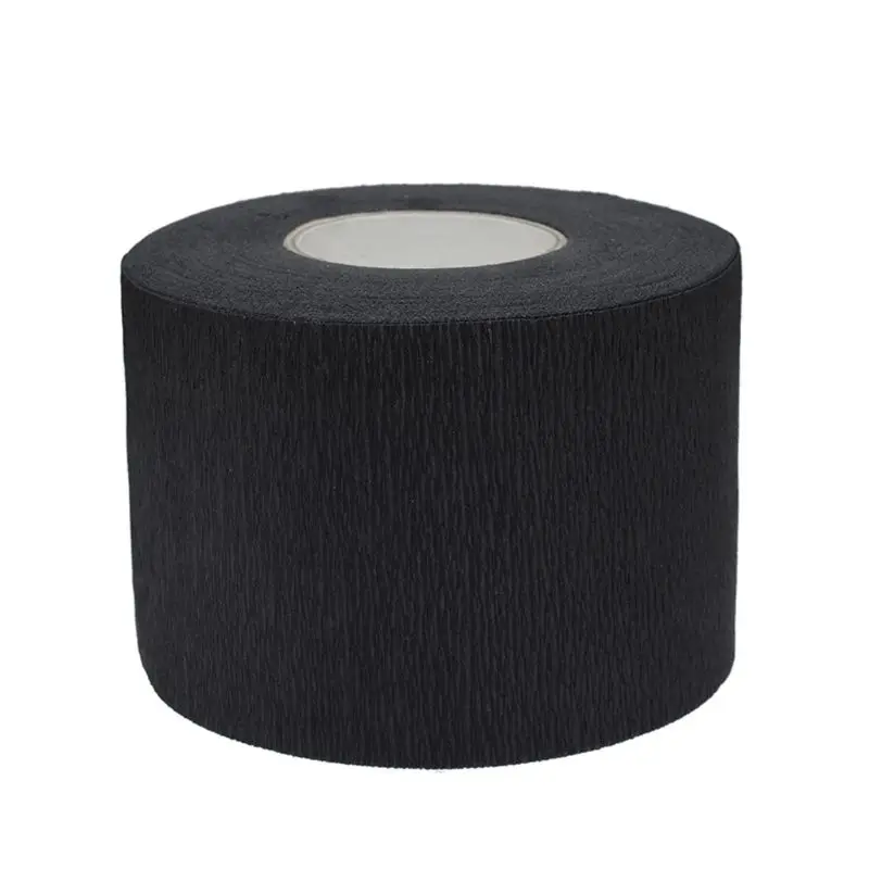 Cintas desechables de papel de peluquero para el cuello, cintas elásticas de papel para cuello