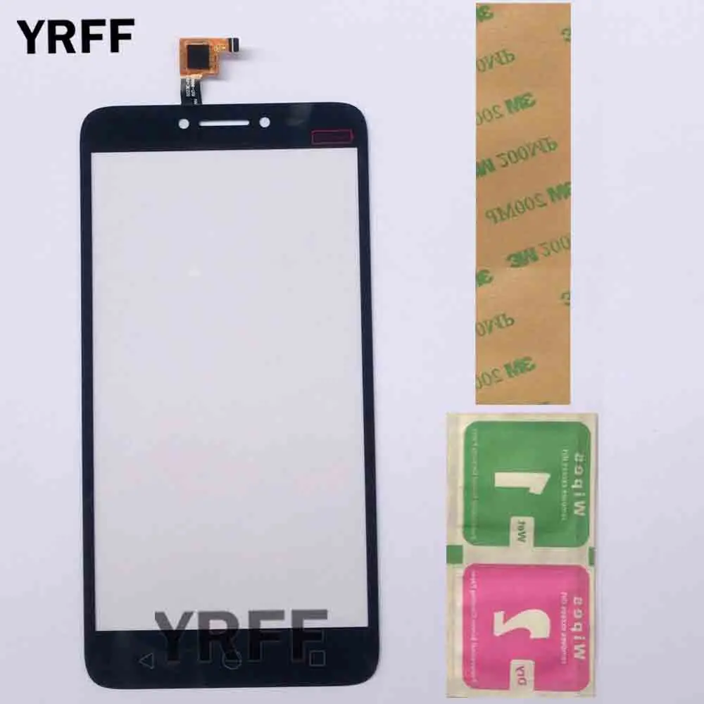 

Touch Screen For Alcatel Pixi 4 Plus Power OT 5023 OT5023 5023E 5023F Sensor Front Glass Touch Screen Digitizer 3M Glue Wipes