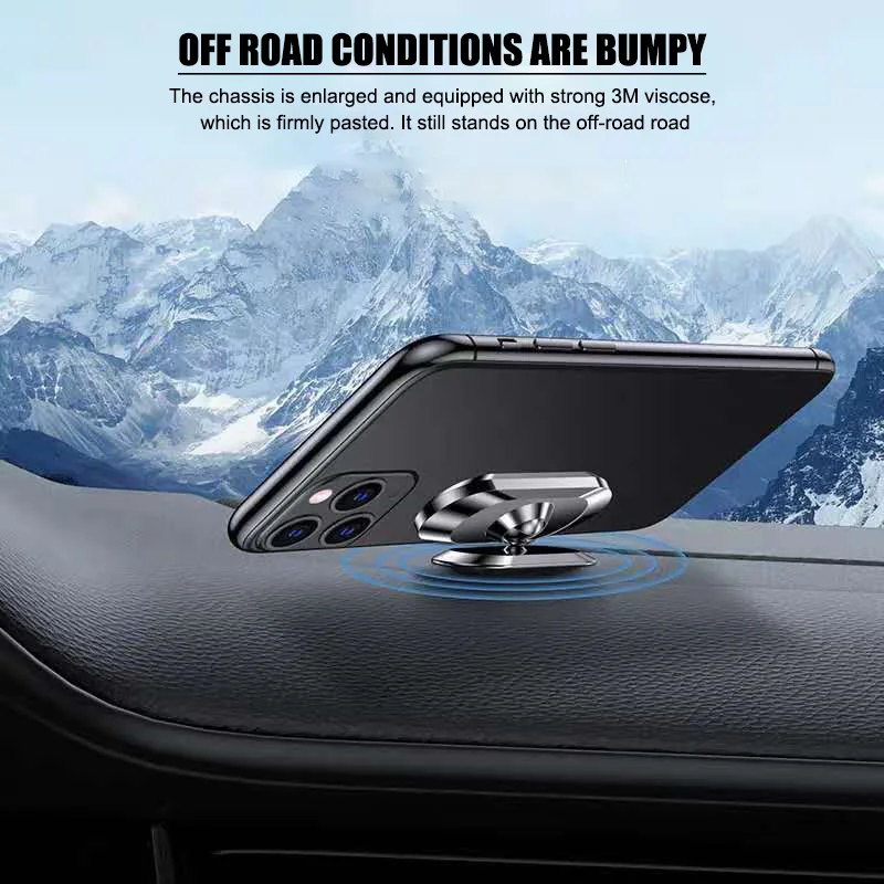 360° Rotatable Magnetic Car Phone Holder Magnet Mount Mobile Cell Phone Stand Telefon GPS Support For Iphone Xiaomi Huawei Redmi mobile phone stands for vehicle