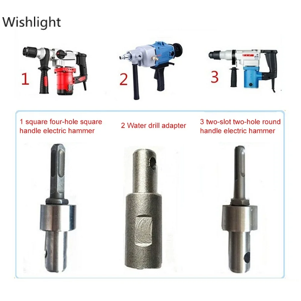 

Drill Adapter Bit SDS Square Auger Drill Head for Gasoline Drill Arbor Earth Drill Electric Hammer and Water Borer