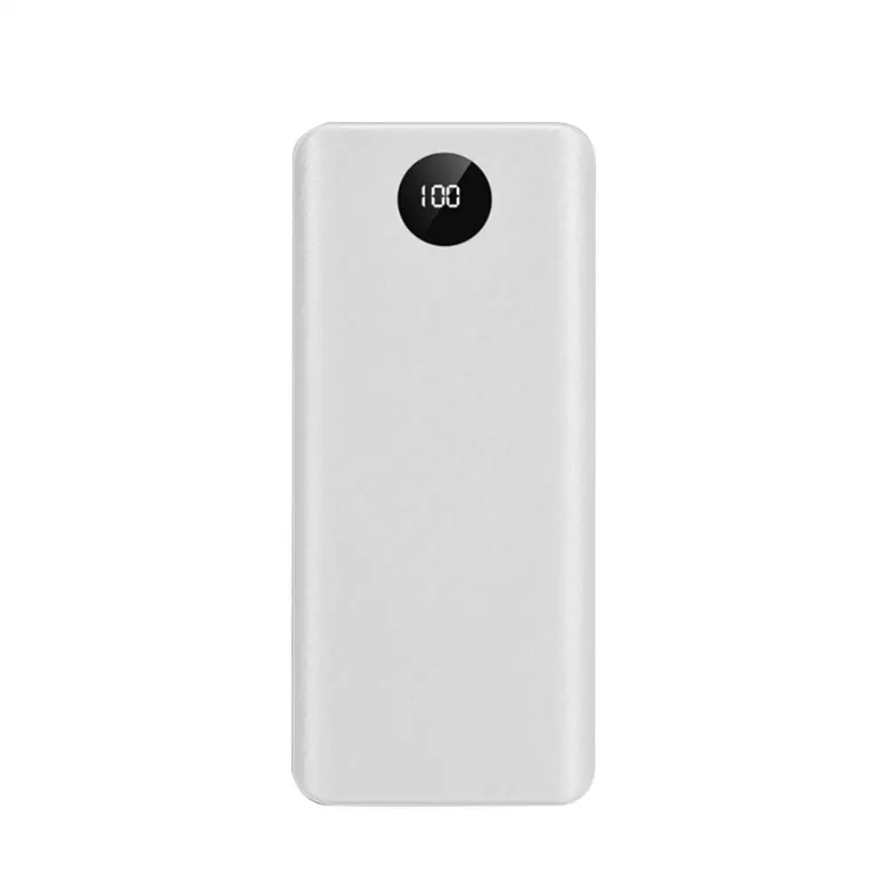 Белый DIY QC 3,0 чехол для зарядного устройства Быстрая зарядка 3,0 внешняя батарея 18650 Быстрая зарядка коробка набор аксессуаров - Цвет: Белый