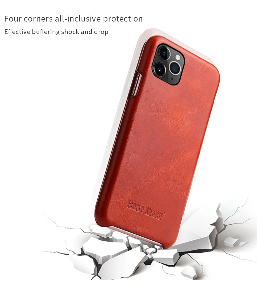 LANGSIDI Luxury magnetic Flip book case For Iphone 12 pro max 13 11 Pro xr x 7plus xs max Genuine leather 360 full protect cover phone flip cover