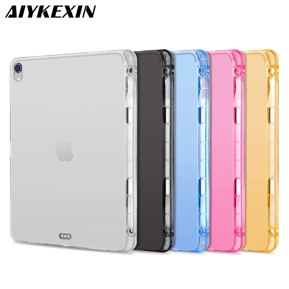 Чехол AIYKEXIN для iPad Pro 11 2018 с держателем карандашом силиконовый чехол нового