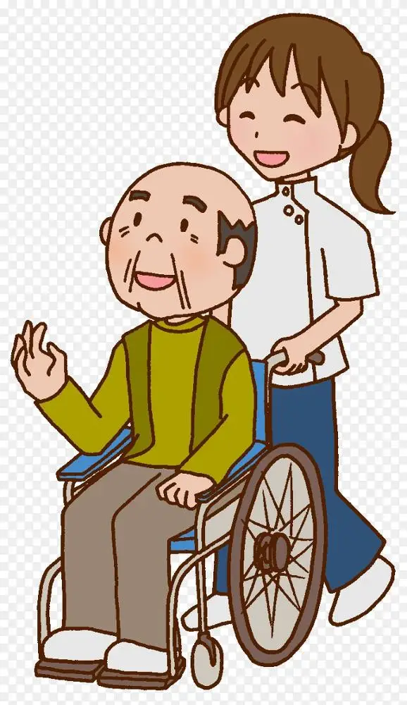 残疾长期护理保险介护支援専门员剪贴画png图片素材下载_图片编号