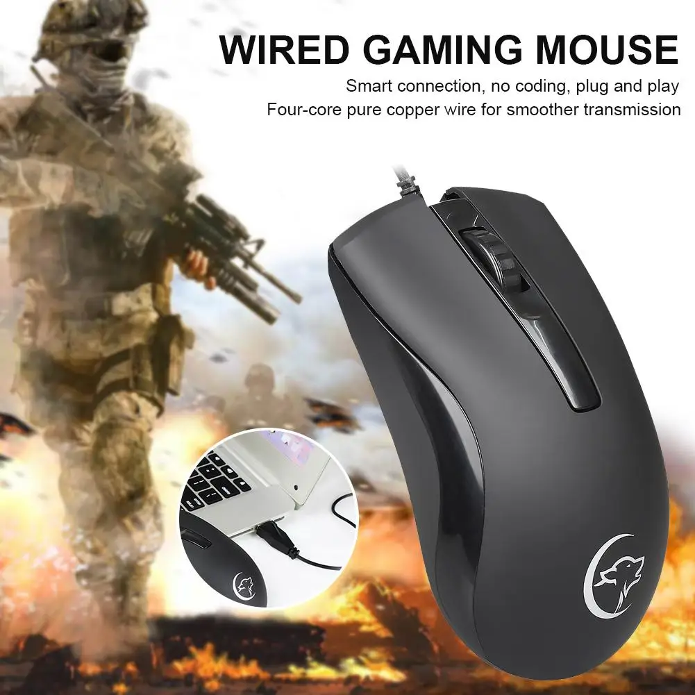 

Wired Gaming Mouse for YWYT G831 USB Ergonomic Wear - Resistant High - Performance Ergonomic Computer Mouse Keyboard Mouse Combo