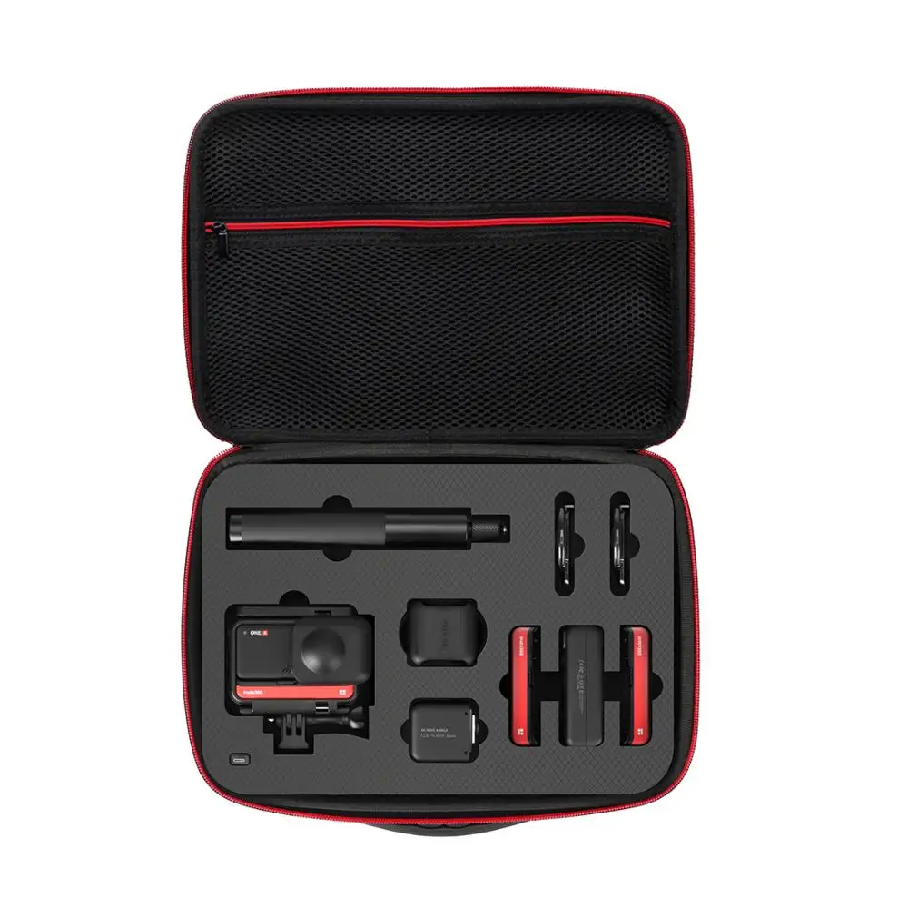 Portable Carrying Case Waterproof Storage Bag Suitcase for Insta360 ONE R Cam Portable Carrying Case Waterproof Storage Bag Suitcase for Insta360 ONE R Cam