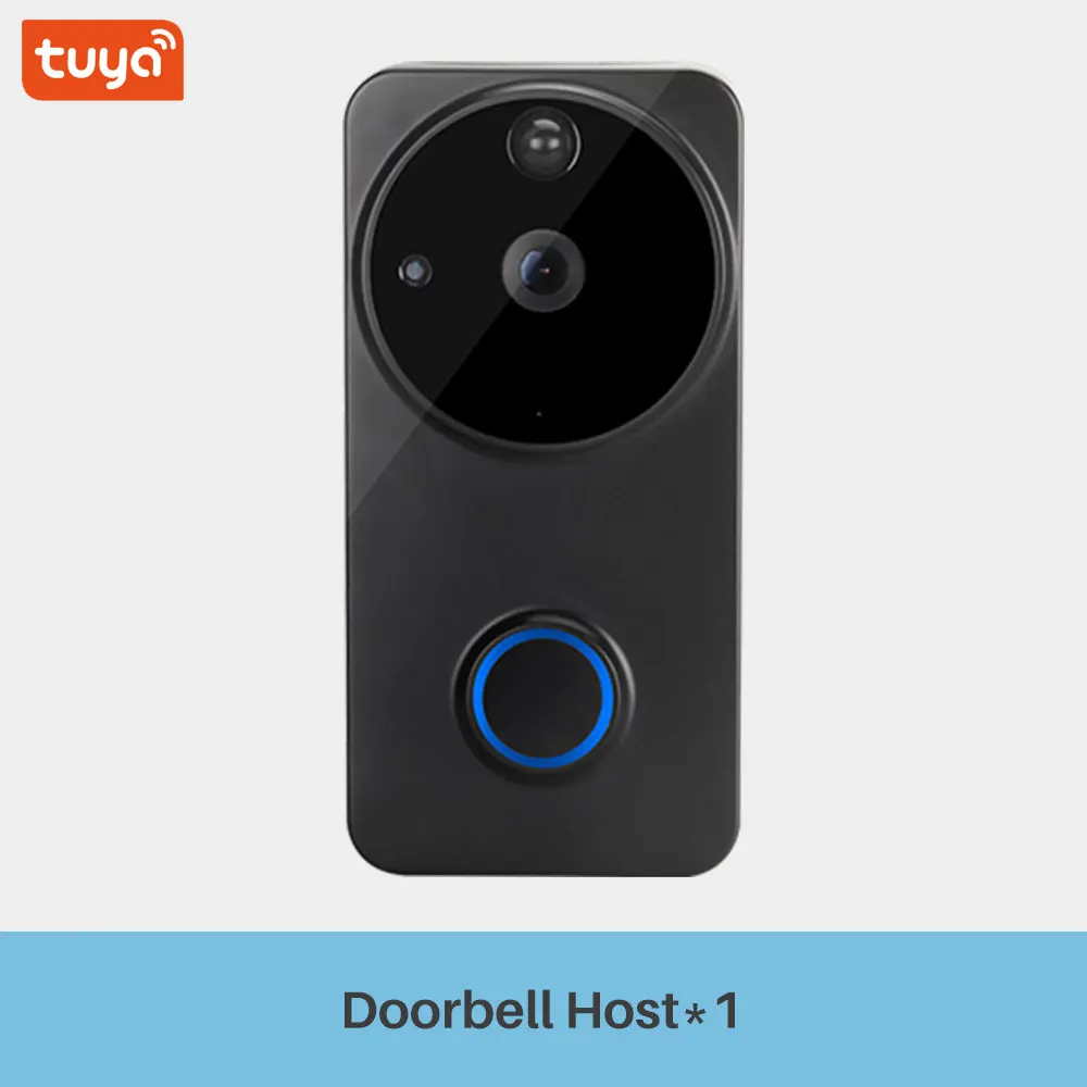 Смарт-видео дверной звонок Tuya 1080P WiFi видеодомофон SmartLife приложение контроль домашней безопасности монитор камера удаленная запись - Цвет: Option 2