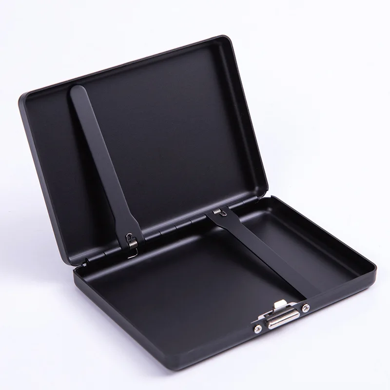 Multifunction RFID Metal Female Mini Smart Wallet Cigarette Case For Male Women Creative Aluminum Credit Card Holder Case NEW