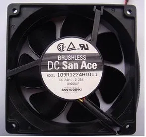 Для Sanyo 109R1224H1011 24V 0.25A 120*120*38MM радиационный вентилятор