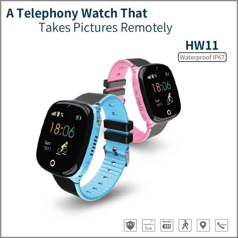 HW11 умные часы для детей, семья, Bluetooth, шагомер, IP67, умные часы, водонепроницаемые, носимые устройства, gps, SOS, вызов, дети, безопасные, pk Q50 Q90