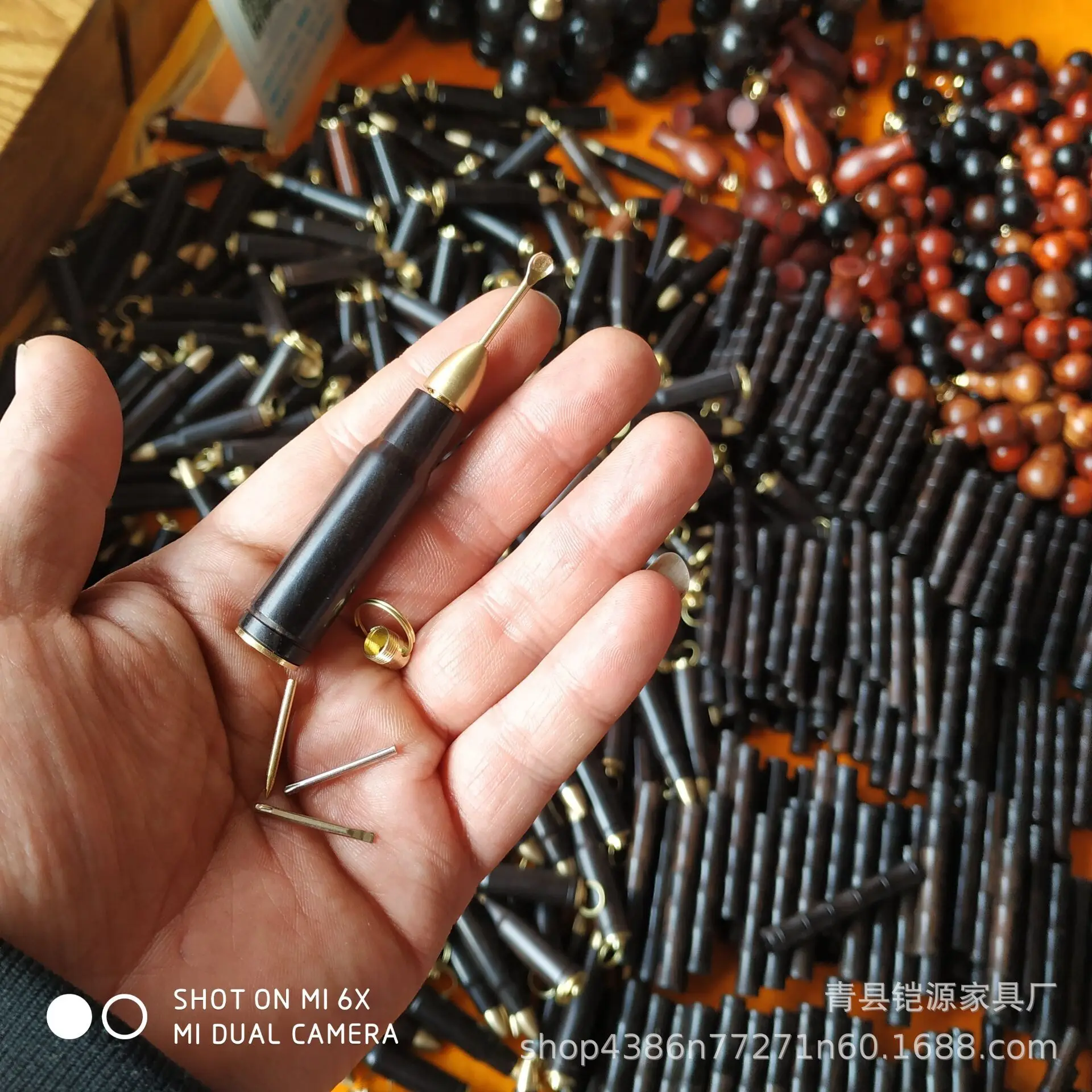 

Violet Ebony Ear Pick Entirely Handmade Wooden Ear Pick Earpick Doll Earpick Adult Multi-functional Ear Pick