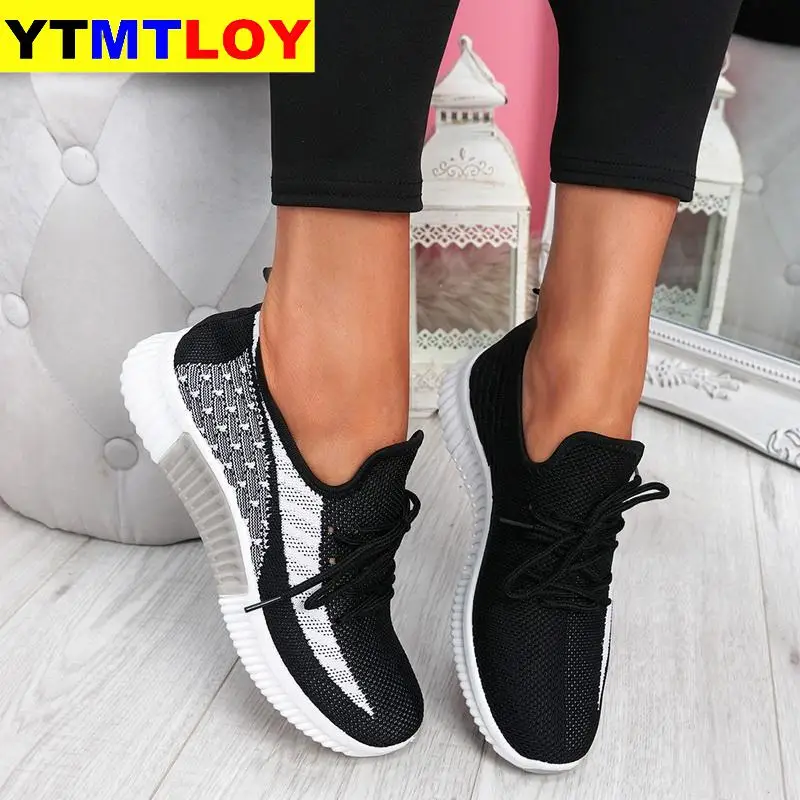 Лидер продаж Женская повседневная обувь на плоской подошве со шнуровкой Zapatos Mujer