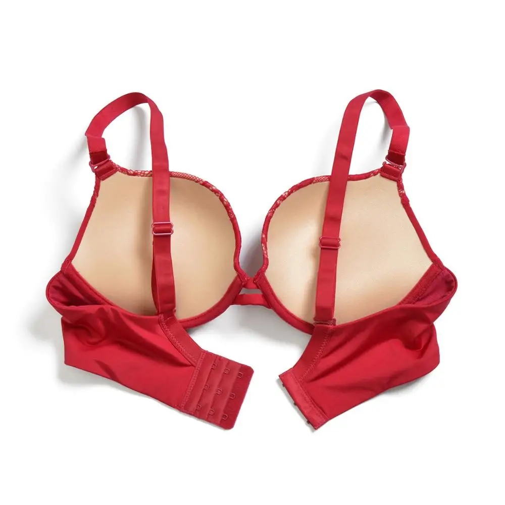 Hot Sales Women Bras Push Up Padded Underwire Lace Bralette Sexy Lingerie 30 32 34 36 38 40 42 44 A B C D DD E Dropshipping 4