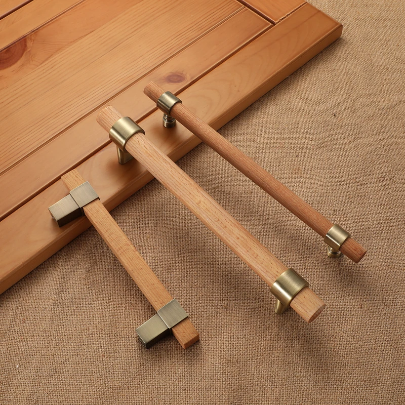 Wood Handles For Furniture Bronze In Cabinet Pulls And Modern