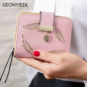 

Luxury Square Women's Coin Purses Holders Wallet Female Small Leather Wallet Portomonee Portfolio Lady Short Carteras