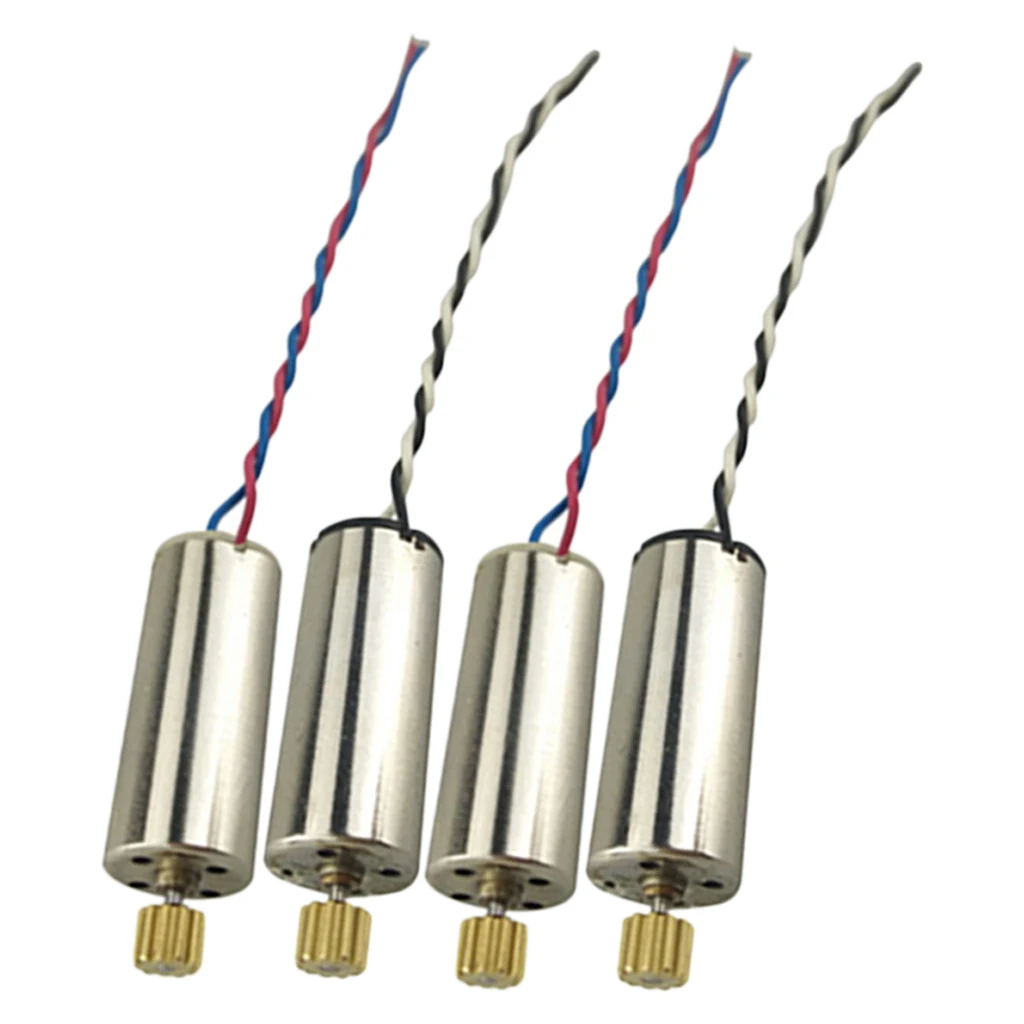Pack of 4 CW CCW Brushed Motor for UDI U817 U818A RC Quadcopter Spare Parts