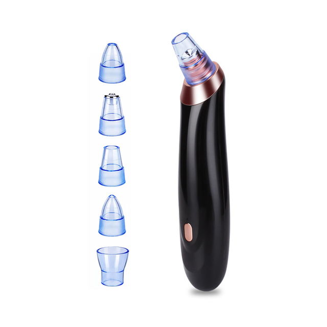 Blackhead Remover Face Deep Nose Cleaner T Zone Pore Acne Pimple Removal Vacuum Suction Facial Diamond Beauty Clean Skin