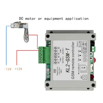 

Remote Control Switch Conveninently and Simple Installation Transmitter Durability 2 Output Relay Gate Door Opener