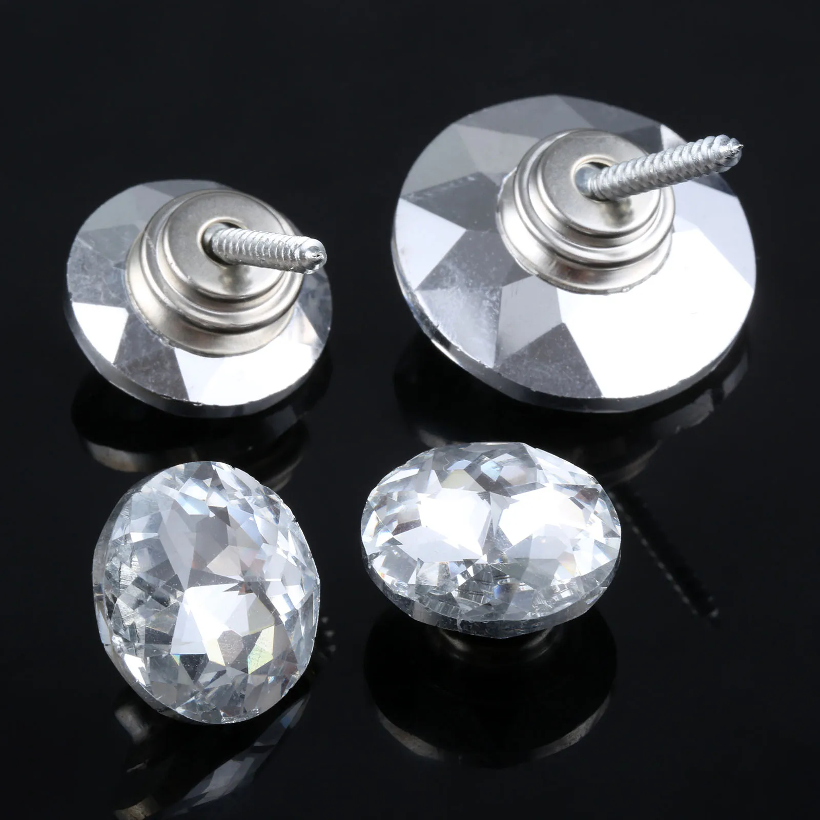 10 шт. Diamond мебельные гвозди с украшением в виде кристаллов с крепёжным элементом на Tacks шпильки украшение дивана, стен аксессуары для мебели 20 мм/22 мм/30 мм