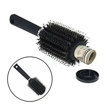 

Portable Multifunctional Roller Comb Shape Pill Medicine Money Storage Box Case Hidden Container Creative Design Portable