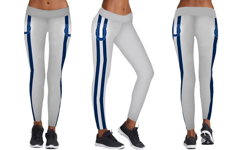 Новые командные Леггинсы для женщин, спортивные Леггинсы размера плюс S-4XL с высокой талией, леггинсы для фитнеса, 3D принт, эластичные обтягивающие штаны