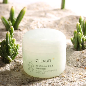 

Lanbena Moisturizing Skin Care Face Mask Aloe Jelly Acne Hydrating Water Sleeping Gel Mask Cactus Facial Masks 180g