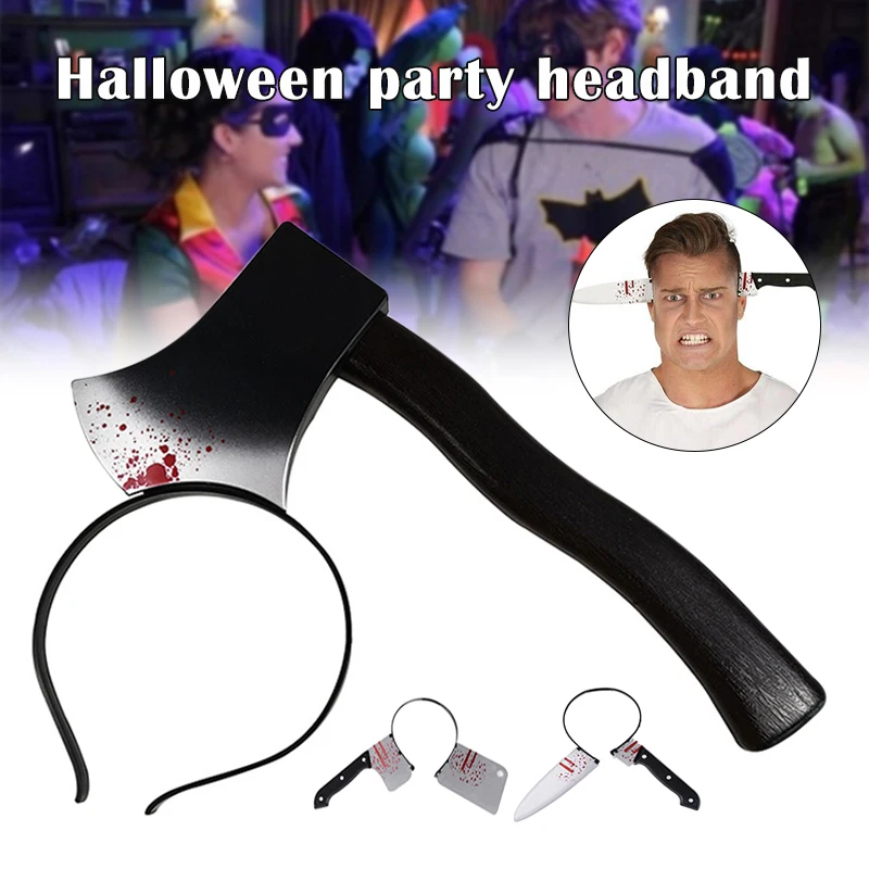 

Halloween Horror Headbands Scary Cutter Halloween Decoration Props Halloween Accessories Halloween Horror Props Best Price