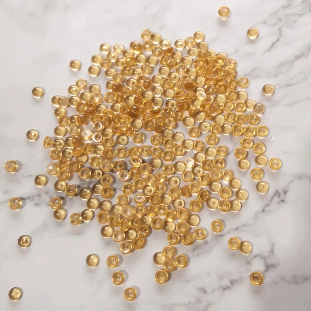 500g 7mm Plastic Flat Back Loose Cabochon Beads For DIY Jewelry Making Acrylic Beads Decoration