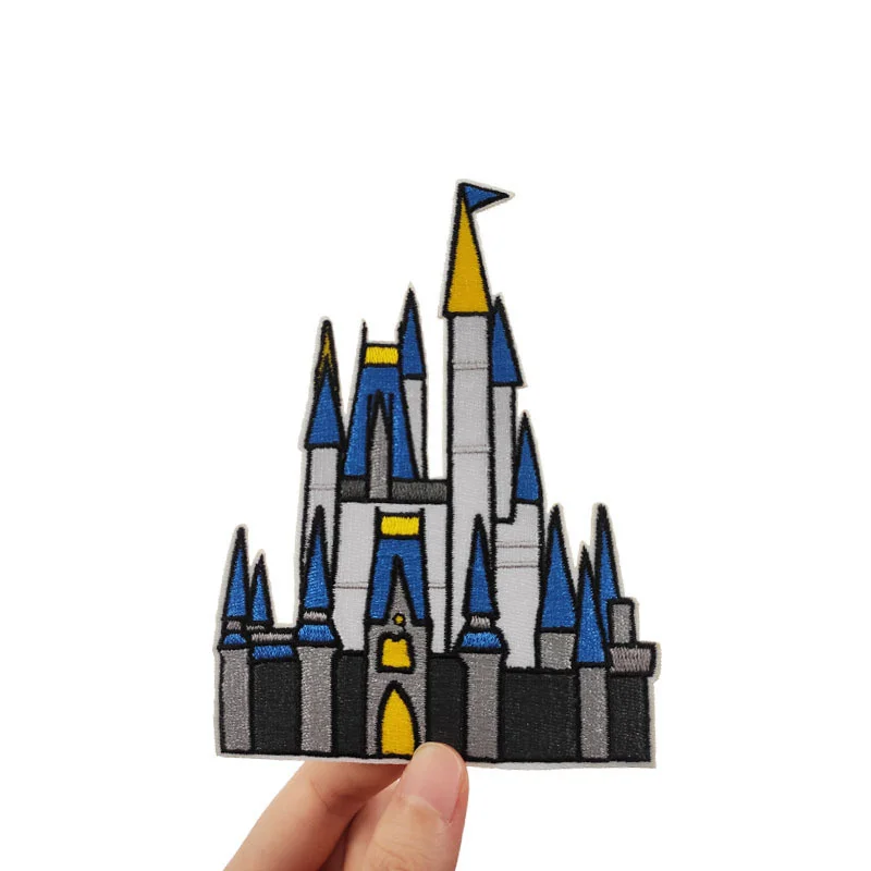 Cartoon anime high quality Mickey Minnie Mouse patch fireworks Embroidered for Iron on T-shirt  DIY Sewing clothes patch Decor