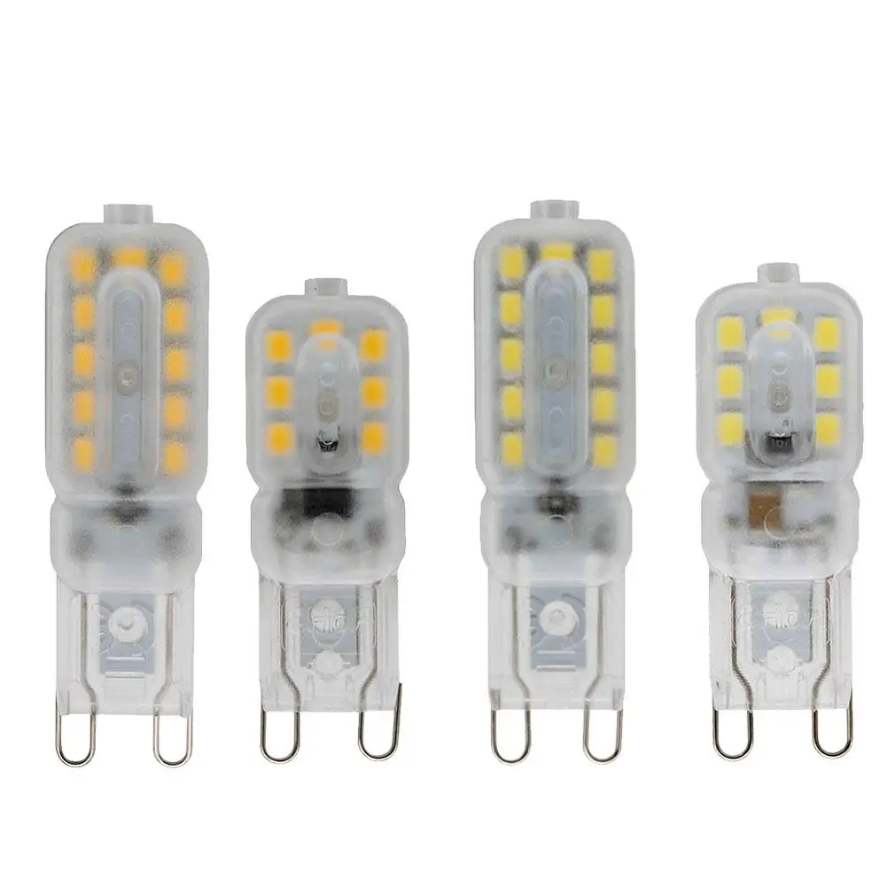 14/22 LED G9 Corn Light Energy Saving Lighting Decorative Bulb 3W 5W 220V SMD2835 LED G9 Lamp Bulb for Living room Bedroom