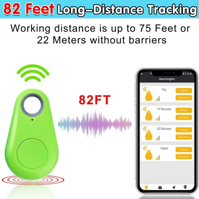 GPS Smart GPS Tracker- Key Finder Locator For Children, Dogs, Dogs, Car Wallets, Pets, Cats, Motorcycles, Suitcases, Smartphones 3