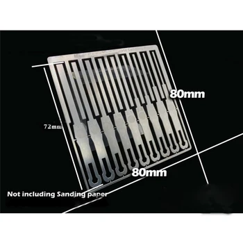 

9 in1 Detail Grinding Stick File for Gundam 1/144 Scale Model Handheld Model Building Tools Decoration Accessories
