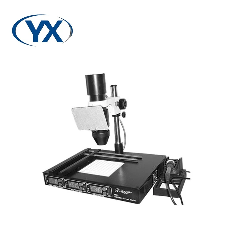 

Инфракрасная сварочная станция SMT SMD BGA T862 + +, настольный SMT аппарат