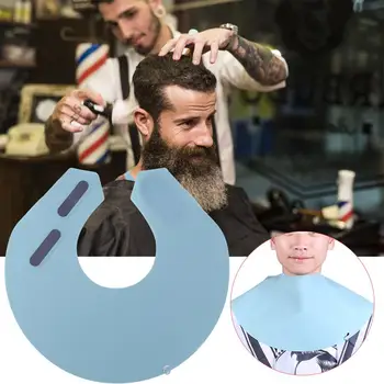 

Neck Cover Wrap Collar Shield For Hair Cut Dwaterproof Water Soft Silicone Hair Coloring Barber Tool Delicate Style Comfortable