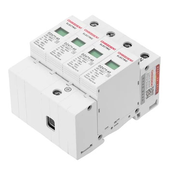 

Hot sale DZ47Y-40KA 385V SPD House Surge Protector Protective Low-voltage Arrester Device 4P fulmination protection Device
