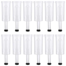 Air Lock Plastic Bubble Vents for Fermentation, Brewing, Beer, Wine, Cigars, Black Silicone Furnace Cover Grommets 5/8 inch OD D