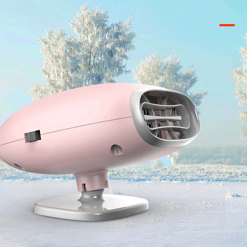 Новое поступление 12 В 150 Вт автомобильный обогреватель вентилятор для лобового стекла влагоуловитель стекол авто миниатюрный вентиляторный отопитель с автомобильные аксессуары Творческий Розовый