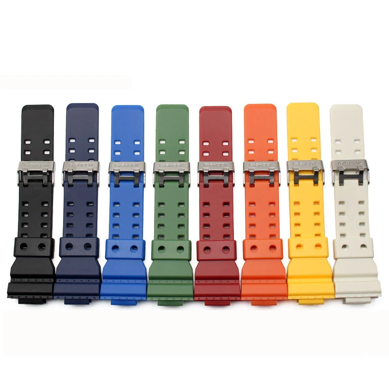 For Casio G-SHOCK GA-110 GA-100 GD-120 Rubber Sports Strap Modification Accessories, Including Case and Strap Adapter