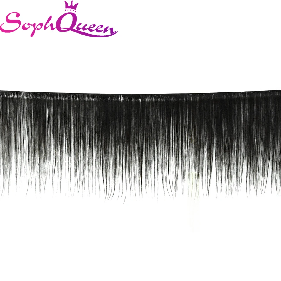 Soph queen волосы 360 Кружева Фронтальные с пучками индийские Remy прямые человеческие волосы переплетения пучки с фронтальной застежкой с волосами младенца