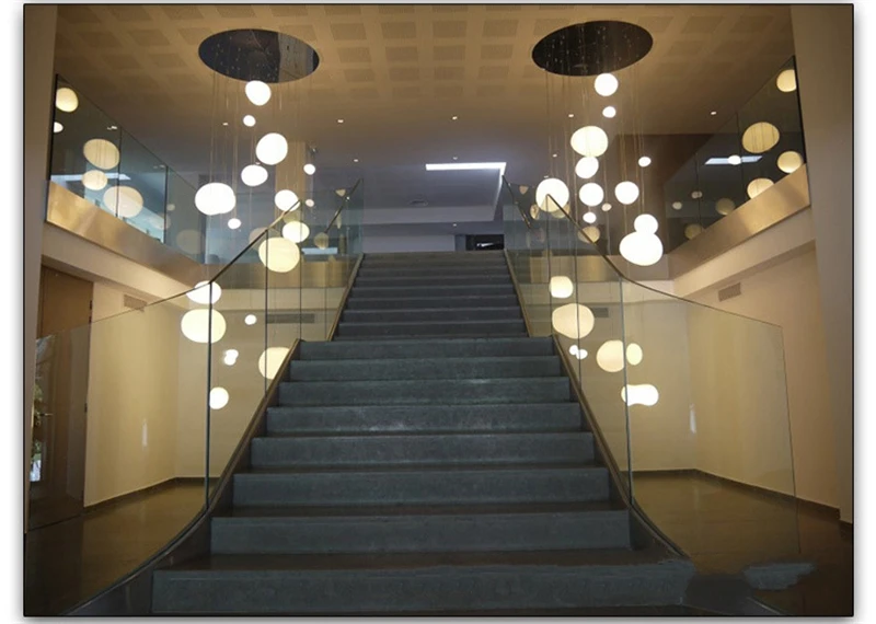 Sala de Jantar Luzes Pingente Modernas Itália Foscarini Gregg Pendurado Lâmpada Led Irregular Pvc Lâmpadas Cozinha Loft Luminárias 5 Luzes de pendentes