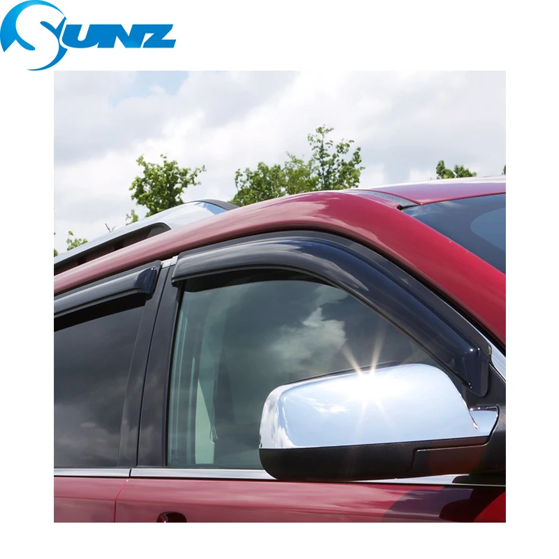 Car Window Deflector Visor For Chevrolet Traiblazer 2016 2017 2018  Black Door visor For Chevrolet Traiblazer 2016-2018 SUNZ