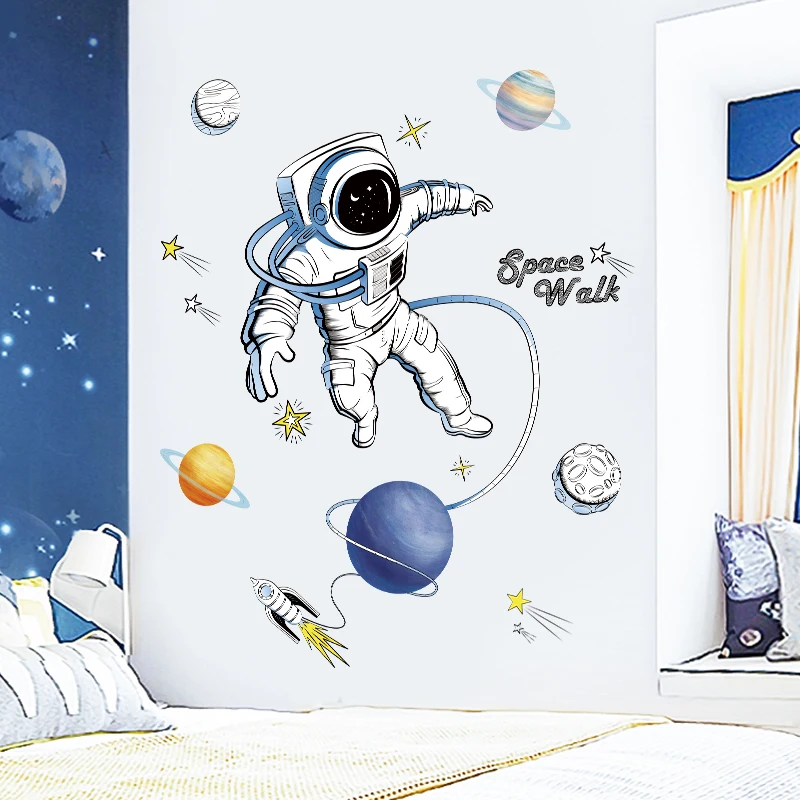 Astronaut Nasa Space Wall Sticker WS-41362 